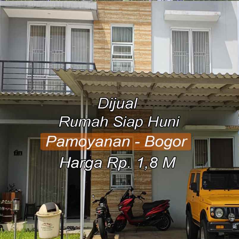 dijual rumah pamoyanan townhouse bogor