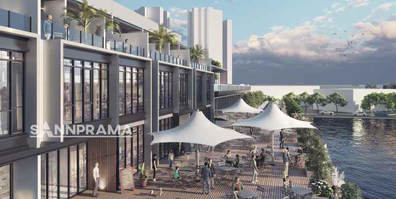 dijual rumah pantai mutiara