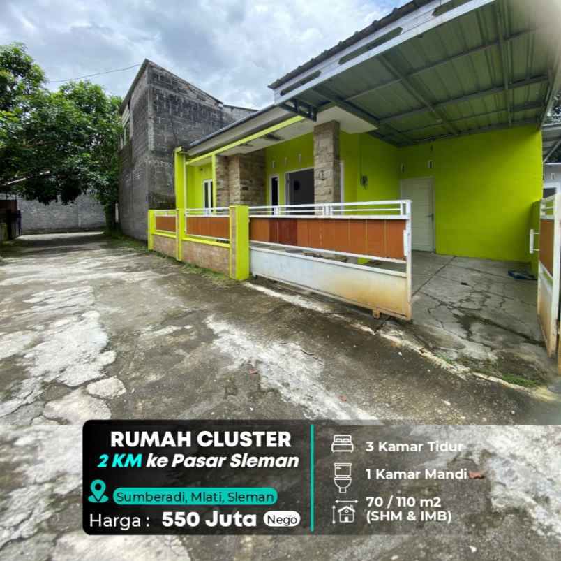 dijual rumah pemda sleman