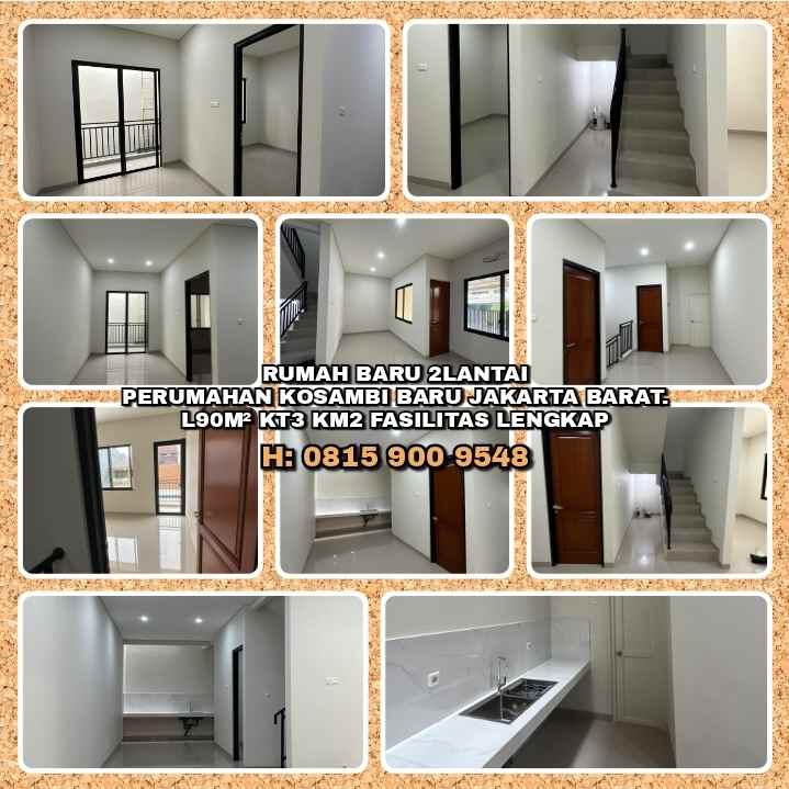 dijual rumah perumahan kosambi baru