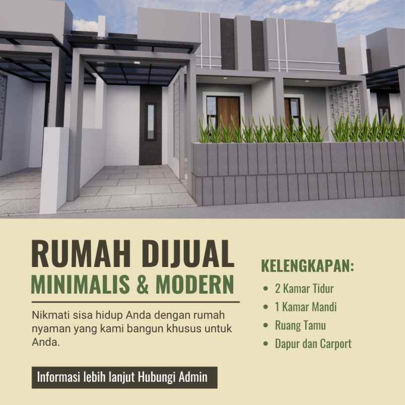 dijual rumah perumahan virendra berbah