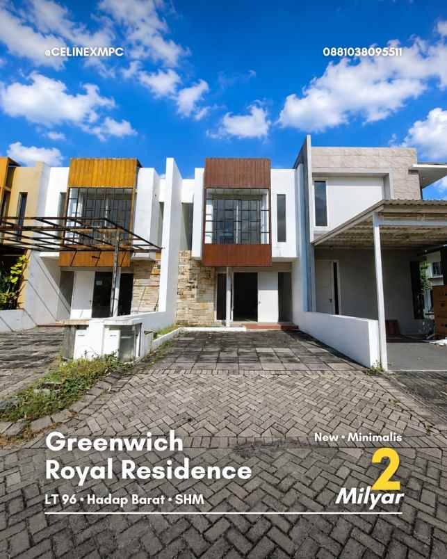 dijual rumah royal residence