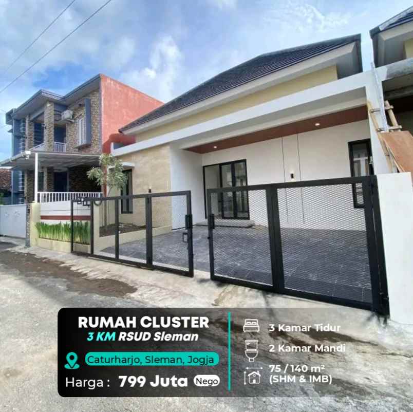dijual rumah rsud sleman