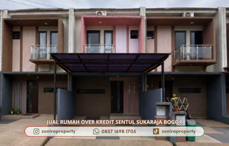 dijual rumah sentul sukaraja bogor