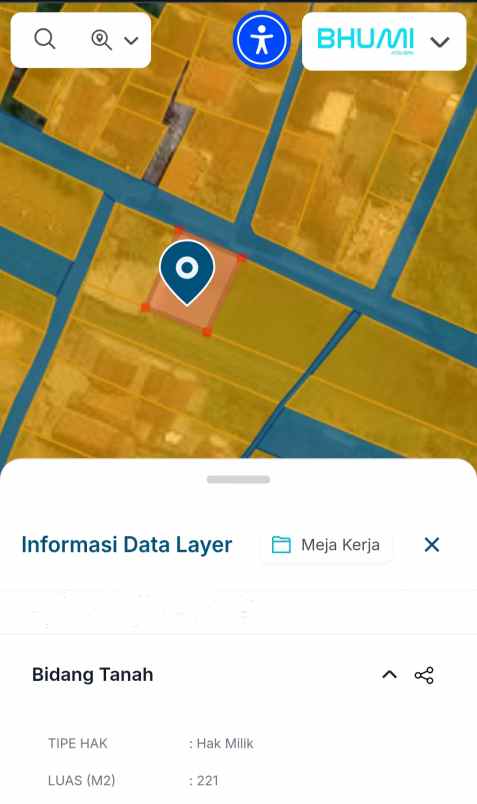 dijual tanah barat bpn sleman