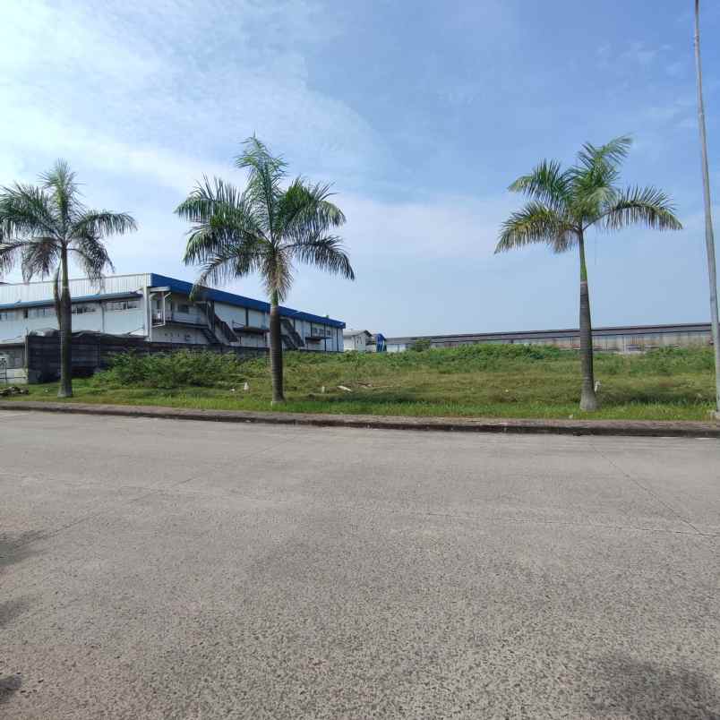 dijual tanah industri modern cikande
