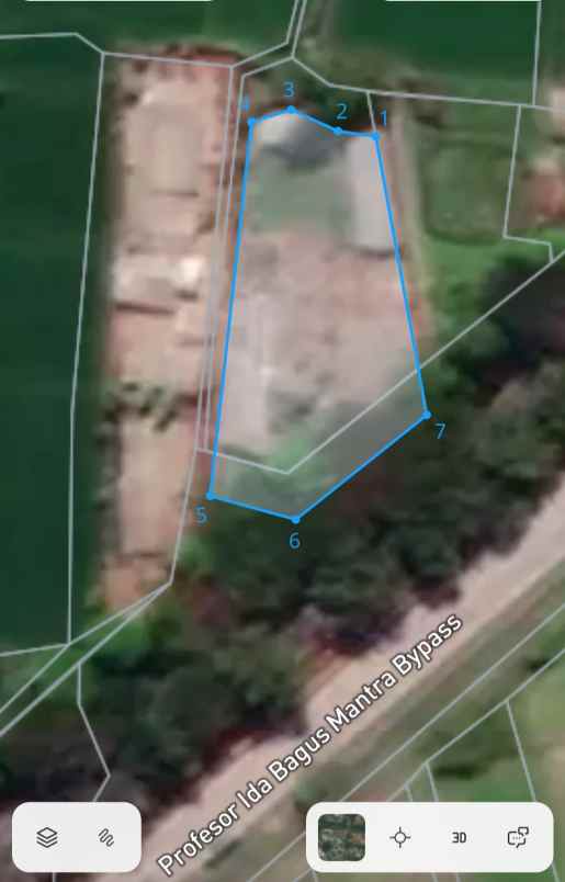 dijual tanah jalan ida bagus mantra