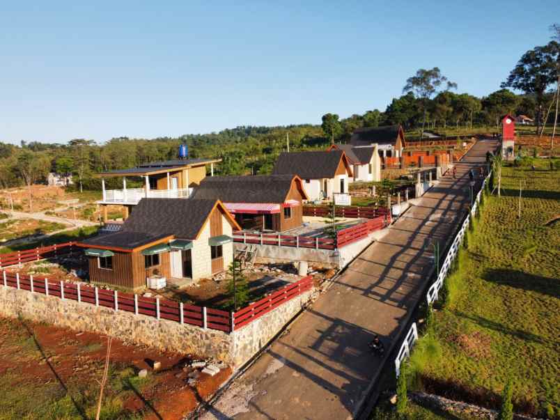 dijual tanah jalan raya puncak dua