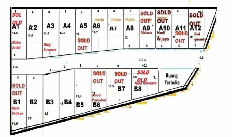 dijual tanah jl pendidikan 3 gg bunga