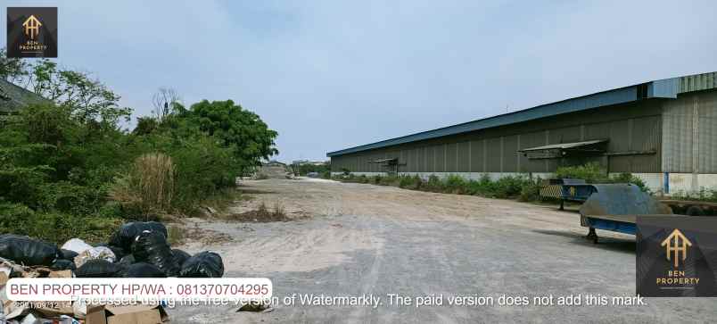 dijual tanah jl raya cakung cilincing