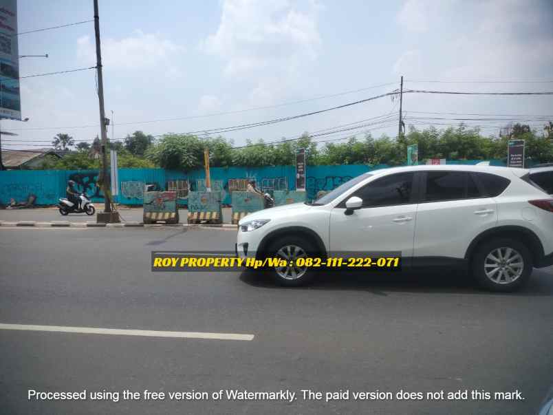 dijual tanah jl raya serpong pd jagung