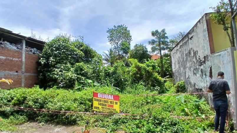 dijual tanah jl tunggul ametung