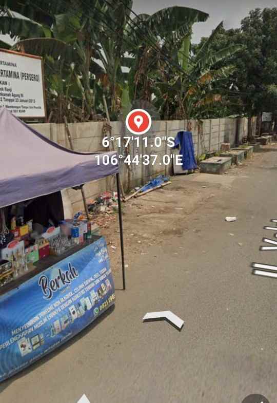 dijual tanah jl yakpatena pondok ranji