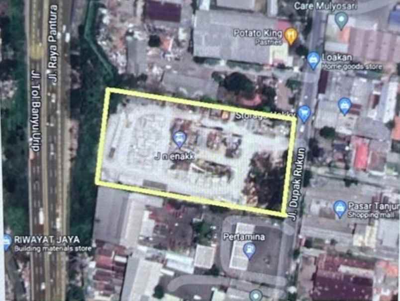 dijual tanah jqlan raya dupak rukun