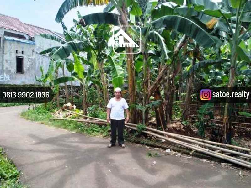 dijual tanah kanmpung kramat setu