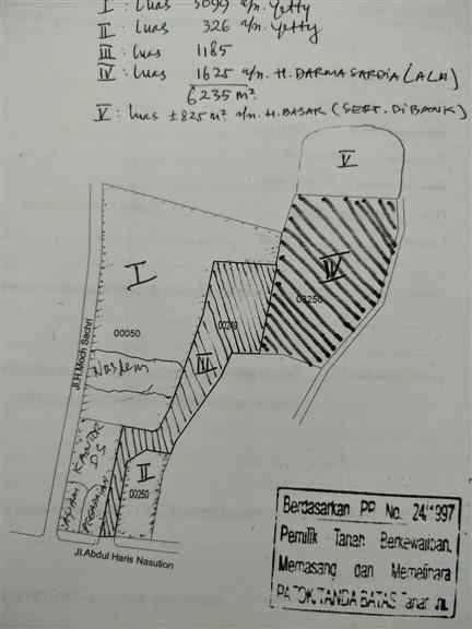 dijual tanah nasution mandalajati kota