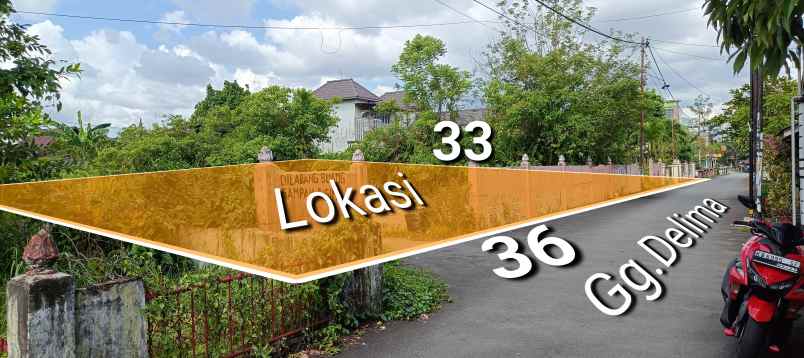 dijual tanah pangeran natakusuma