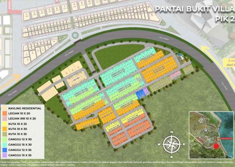 dijual tanah pantai indah kapuk jakarta