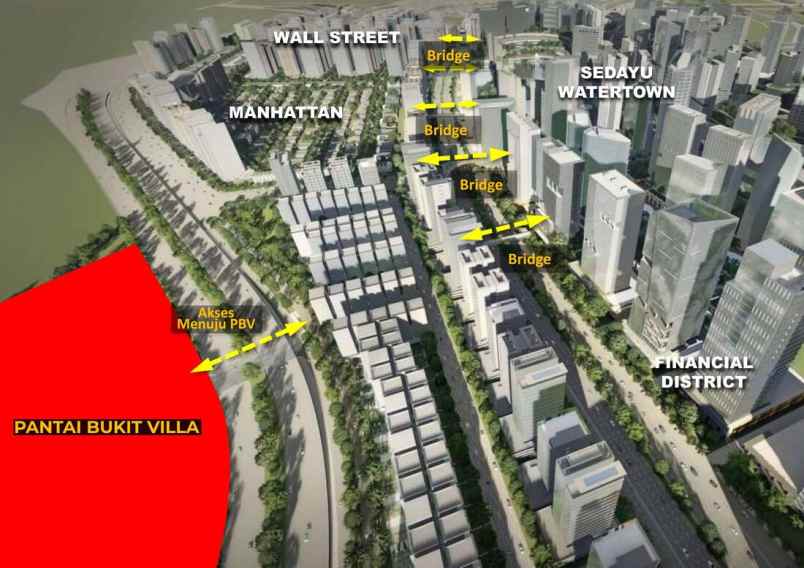 dijual tanah pantai indah kapuk jakarta