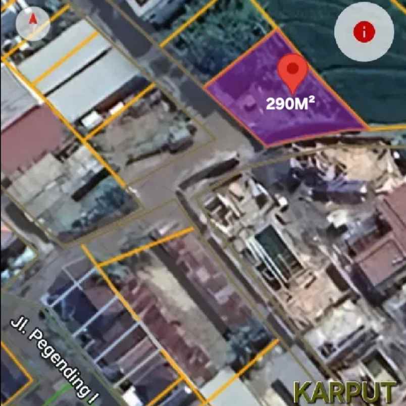 dijual tanah pegending