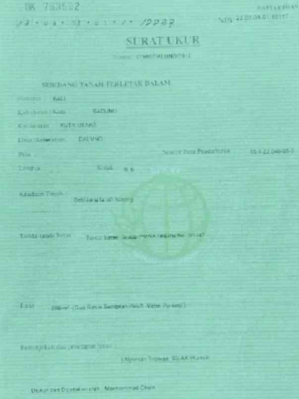 dijual tanah pegending