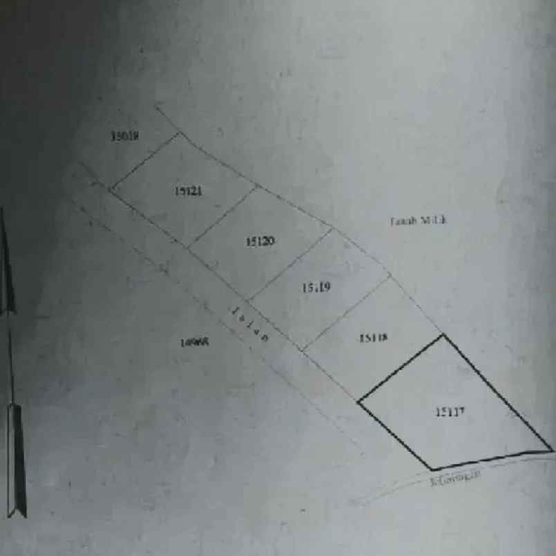 dijual tanah pegending