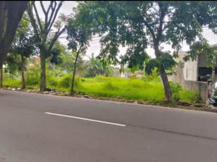 dijual tanah strategis pinggir jalan arteri