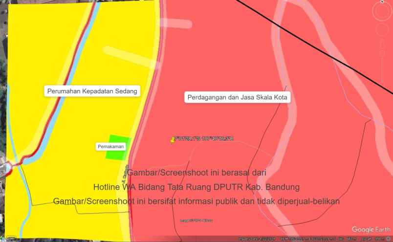 dijual tanah wargamekar