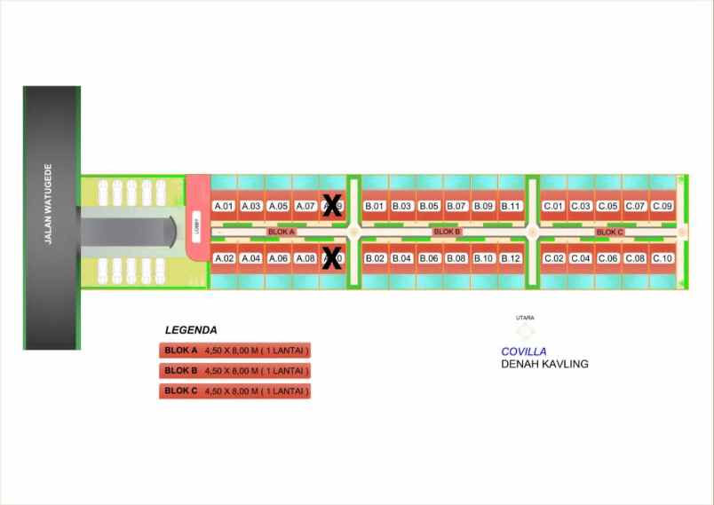 dijual unit di co villa jogjakarta