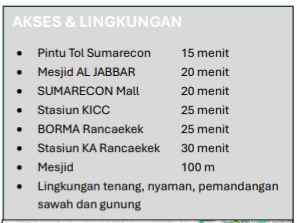 dijual villa jl citarik babakan rahayu