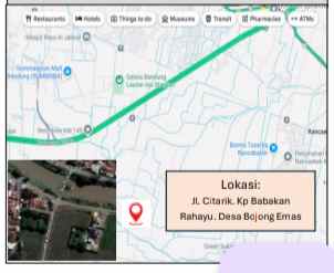 dijual villa jl citarik babakan rahayu