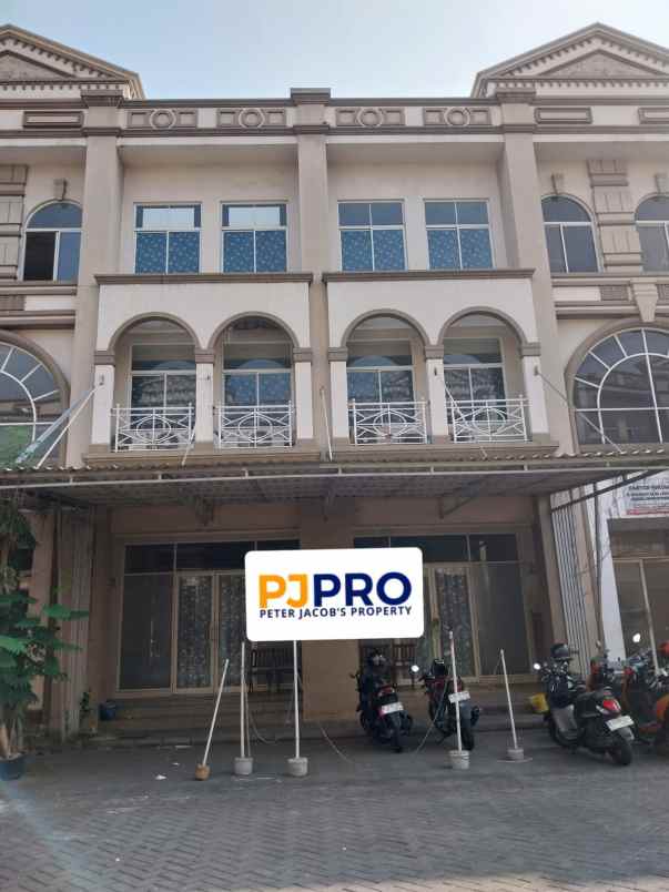 disewakan ruko rose garden gandeng 2 unit siap pakai