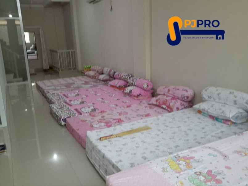 disewakan ruko rose garden gandeng 2 unit siap pakai