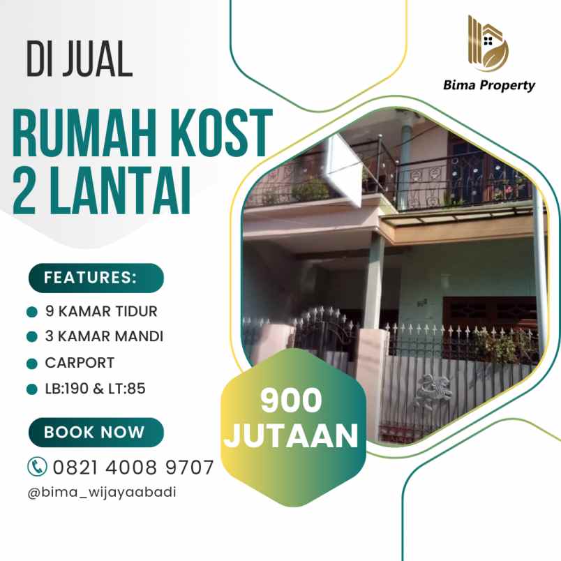 hunian cocok untuk kost kota malang