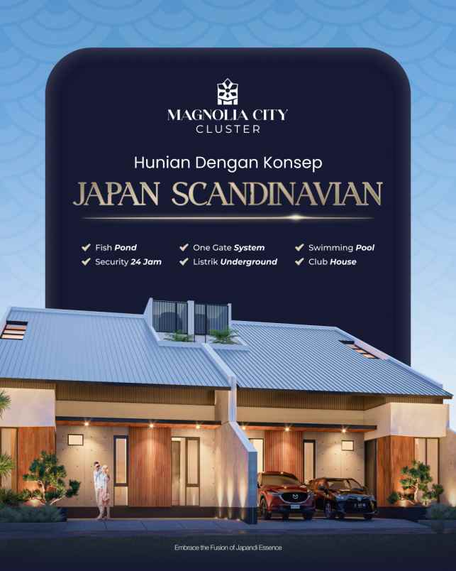 hunian jepang skandinavia di pekanbaru