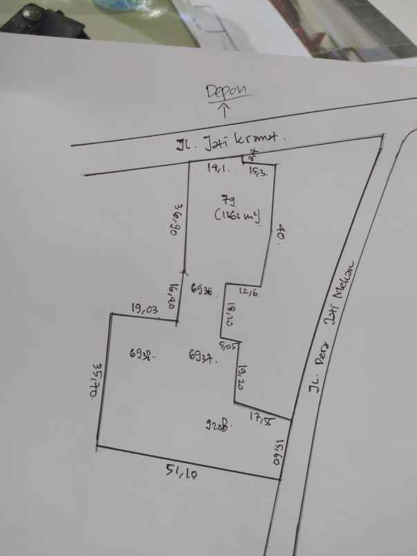 jual tanah komersil di jatimekar kec jatiasih bekasi