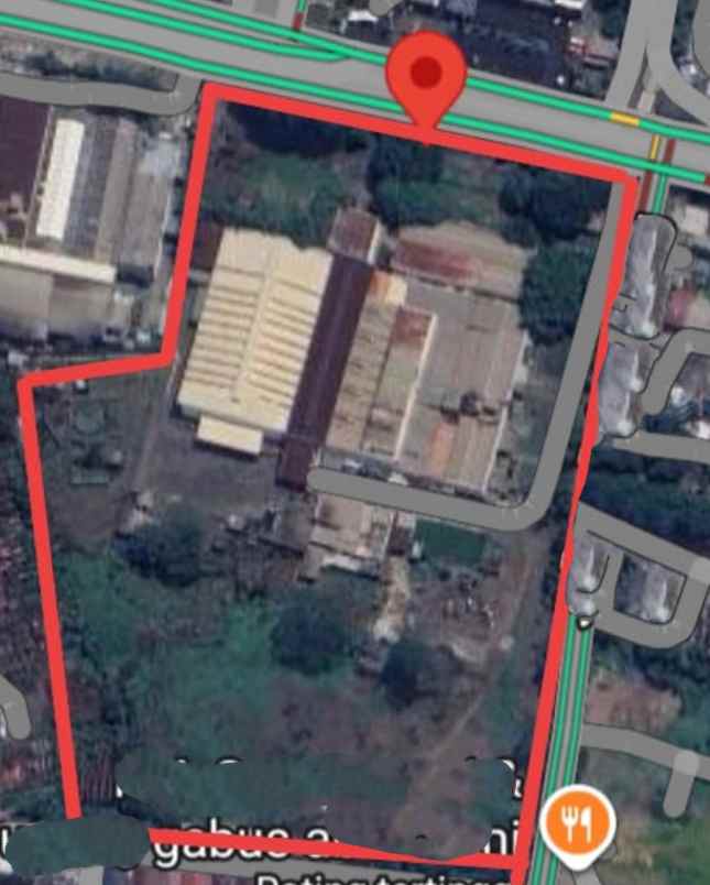 jual tanah komersil super strategis di bawah njop
