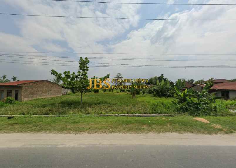 jual tanah kosong di jalan rumbia daerah batang kuis