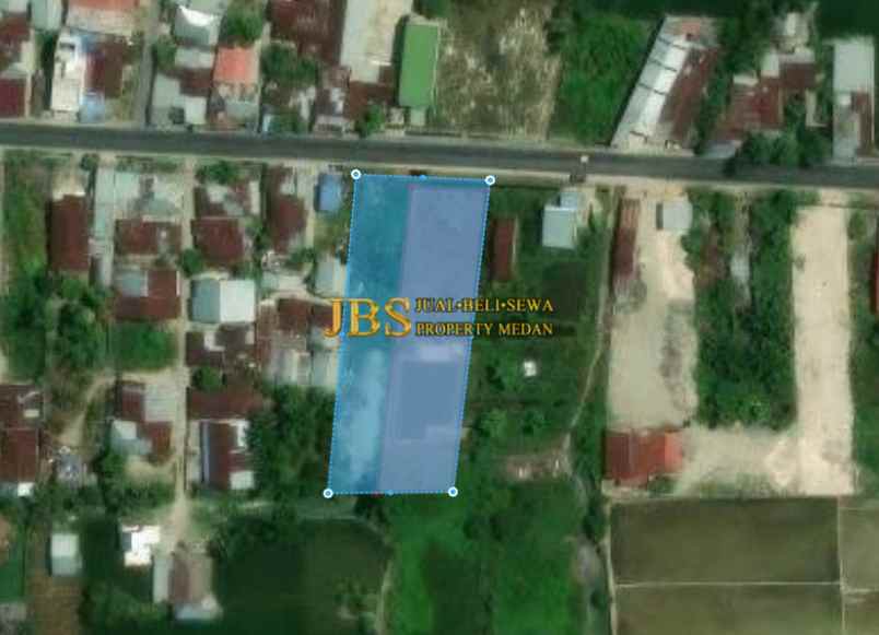 jual tanah kosong di jalan rumbia daerah batang kuis