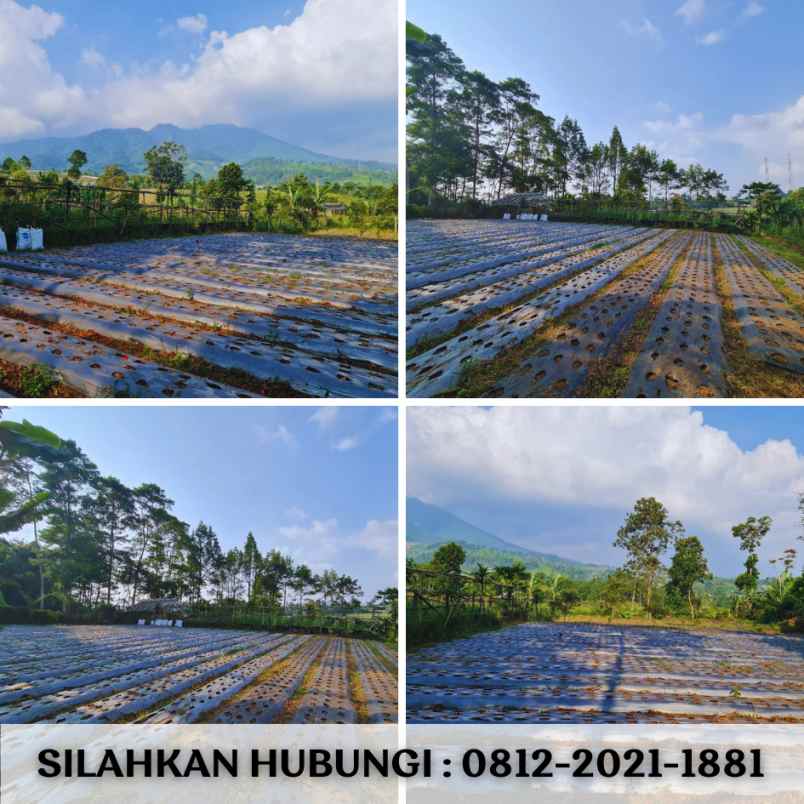 jual tanah view danau dan gunung di bandung