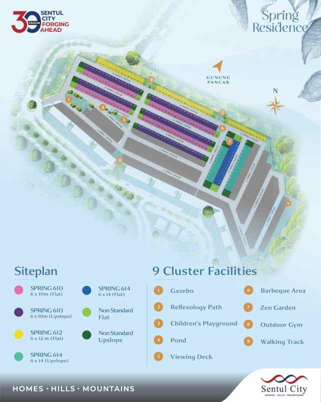 new cluster furnished spring residence sentul bogor