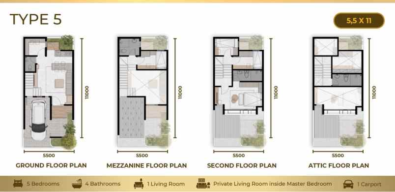 pacific garden puri jakarta rumah harga mulai 2 m an