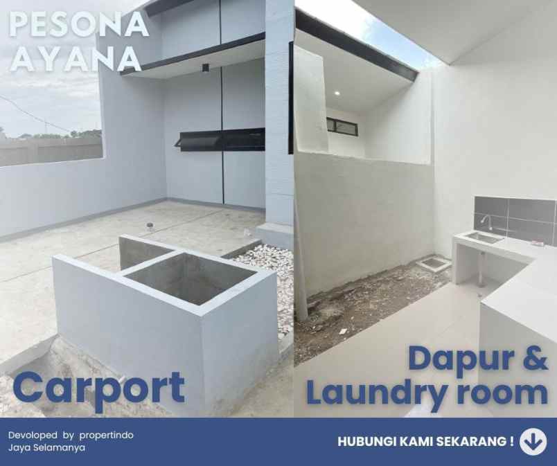 pesona ayana rumah minimalis modern di bekasi