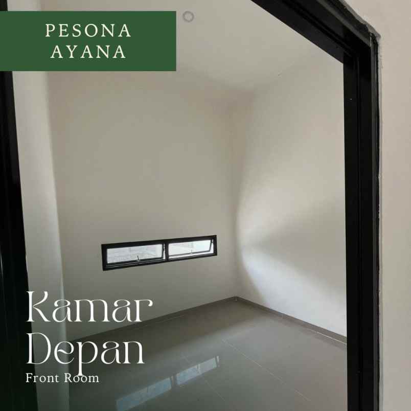 pesona ayana rumah minimalis modern di bekasi