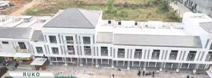 ruko dua lantai tapos cimanggis depok strategis