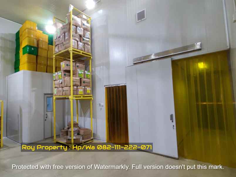 ruko gudang kantor pergudangan sentra prima