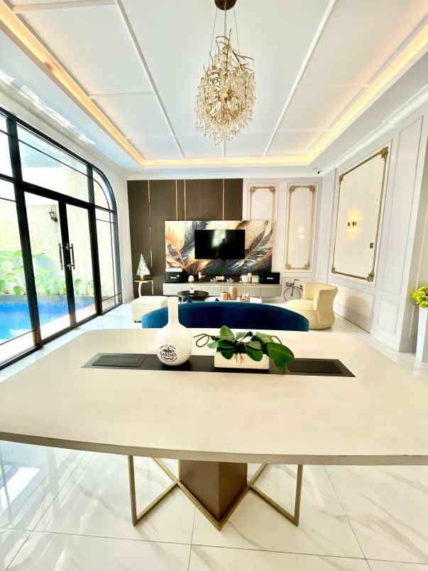 rumah 2 lt full furnish taman puspa raya bisa kpr