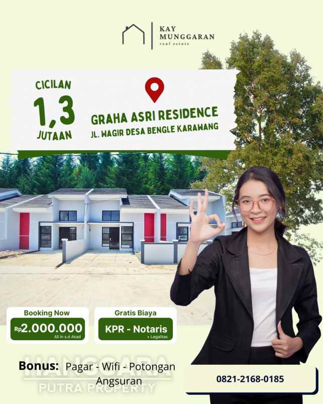 rumah angsuran 1 3 jutaan