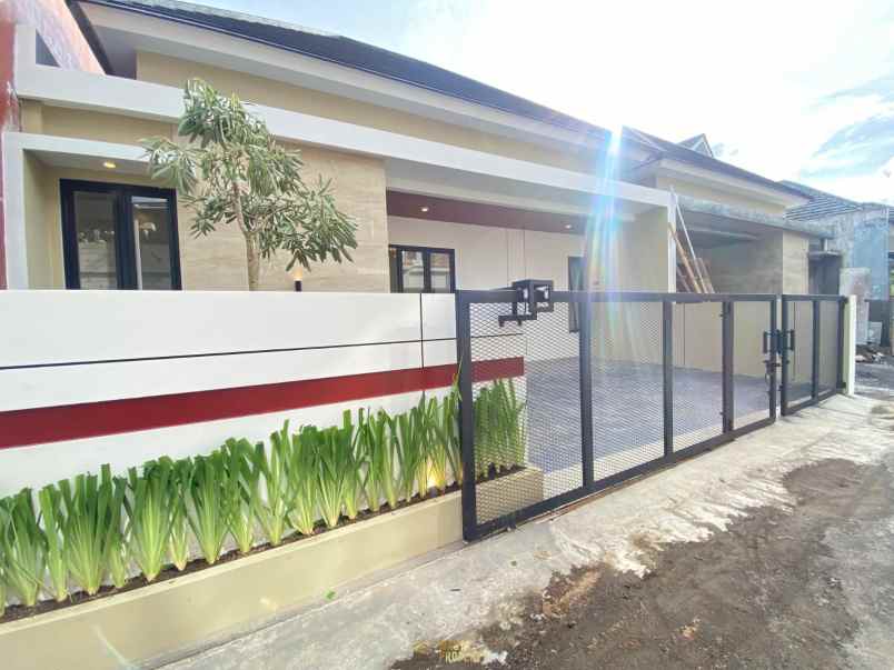 rumah baru desain modern dekat rsud sleman