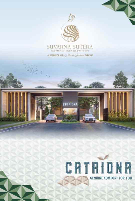 rumah baru free ppn suvarna sutera cluster catriona